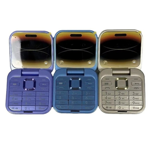 Mini Teléfono Móvil Plegable 2G GSM con Doble Tarjeta SIM, Pantalla LCD HD, Batería de 1000-1499mAh, Marcación Rápida, Reproductor de Video, Voz Mágica - Product Image 4