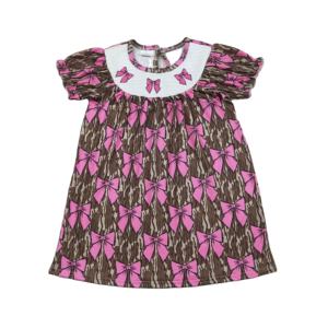 RTS รอมเปอร์ผ้าฝ้ายแขนยาวพิมพ์ลายดอกไม้สำหรับเด็กผู้หญิงเสื้อผ้าเด็กทารกผ้าสแปนเด็กซ์ทรงเอไลน์พิมพ์ลายดอกไม้สำหรับฤดูร้อน - Product Image 1