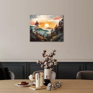 Scenario naturale per soggiorno ritratto a parete soggetto - Product Image 2