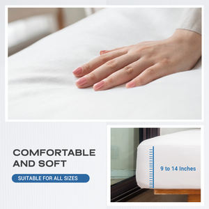 Protector de Colchón de Bambú <span class=keywords><strong>Impermeable</strong></span> de Primera Calidad, Tipo Hotel, Tejido de Punto, Lavable - Product Image 3