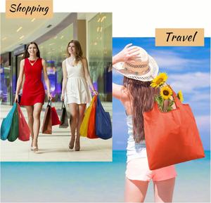 Bolsa de Compras Personalizada para Publicidad Empresarial, Portátil, Lavable a Máquina, de Poliéster, para Supermercado - Product Image 3