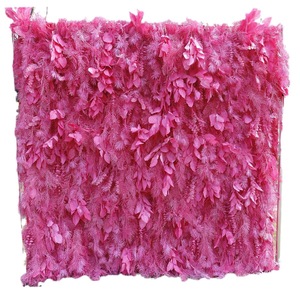 ฉากหลังดอกไม้ประดิษฐ์แบบผ้าม่านฝ้าสำหรับตกแต่งงานแต่งงานกลางแจ้งและบ้าน - Product Image 4