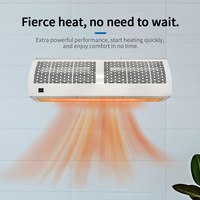 Cortina de Aire de Bajo Ruido 220V-240V para Montaje en Pared, Cortina de Aire para Puertas