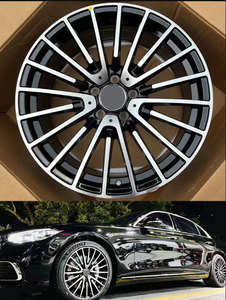 ล้อแม็กซ์แบบ Staggered ขนาด 18-20 นิ้ว น้ำหนักเบา ลายหลายก้าน PCD 5x112 หน้าเจียรดำ ผลิตจากอะลูมิเนียมฟอร์จ สำหรับรถเมอร์เซเดสใหม่ - Product Image 5
