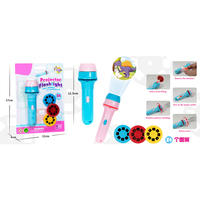 Mini lampe torche de projection de haute qualité, 24 motifs de dessins animés, lampe torche de projection intelligente, jouet de projecteur lumineux pour enfants