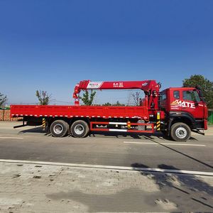Grue montée sur camion Sinotruk Ho Wo 6x4 Changxing 12 tonnes à flèche télescopique 4 sections pour le chargement et le déchargement de matériaux d'aménagement paysager - Product Image 6