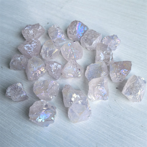 Cristalli Grezzi Miniatura All'Ingrosso, Pietre Curative Naturali, Cristallo Grezzo di <span class=keywords><strong>Quarzo</strong></span> <span class=keywords><strong>Rosa</strong></span> Angel Aura per Feng Shui - Product Image 3