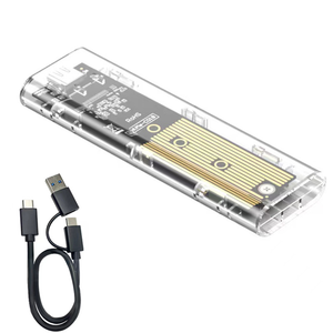 <span class=keywords><strong>M</strong></span>.2 Nvme SSD case Usb 3.1 tipo-C custodia per disco rigido ad alta velocità portatile <span class=keywords><strong>M</strong></span>.2 NVME Ssd custodia - Product Image 1