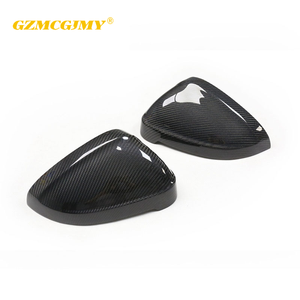 Cubierta de Espejo Retrovisor de Fibra de Carbono Seca Real de Alta Calidad, Apta para el Nuevo Audi <span class=keywords><strong>A4</strong></span> RS4 B9 A5 S5 RS5 - Product Image 1