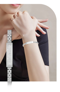 Moniteur de sommeil Rohs sans écran Bracelets intelligents de Sport étanches Montre intelligente Bracelet intelligent sans écran sans écran pour dames - Product Image 6