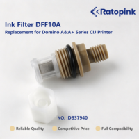 Filtre à encre Ratopink DB37940 DFF10A, Remplacement pour imprimante CIJ série A&A+ Domino