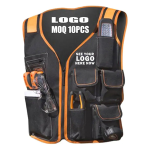 Biểu Tượng Tùy Chỉnh Nhiệm Vụ Nặng Nề Bảo Vệ Làm Việc <span class=keywords><strong>Vest</strong></span> Với Đa-Túi OEM Hỗ trợ Bảo Hộ Lao Động Và Công Cụ Tàu Sân Bay Biểu Tượng Tùy Chỉnh - Product Image 1