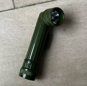 DF Definite Outdoor GPS Sports Olive Green L Shape <b>Hook</b> Map Reading Flashlight with <b>Clips</b> - Product Image 5