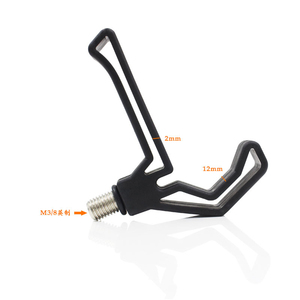 Support de <span class=keywords><strong>canne</strong></span> à pêche M3/8 Crap, tête de préhension Abs pour carpe, Support de <span class=keywords><strong>canne</strong></span> à pêche, outils de matériel de pêche en plein air - Product Image 5