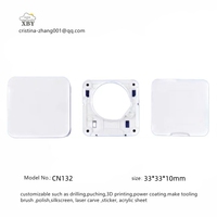 Superventas Abs Usb Flash Drive Boxeo IOT Proyecto carcasa Caliente Pequeño Abs Plástico Usb Flash Drive Caja 33*33*10mm CN132