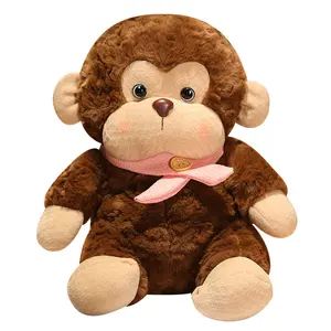 Novo design de brinquedo de pelúcia de orangotango de desenho animado brinquedo de pelúcia