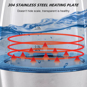 Bouilloire électrique intelligente pour la maison, chauffe-eau en verre de 2 L, chauffage rapide, <span class=keywords><strong>appareil</strong></span> portable pour la maison et l'hôtel - Product Image 5