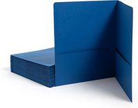 Porte-documents robuste à deux poches, dossiers en papier avec poches, format lettre