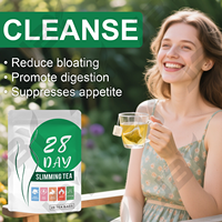 Thé aux herbes naturelles JBY Factory Supply pour stimuler le métabolisme, réguler l'appétit et maintenir le bien-être, thé pour perdre du poids en 28 jours