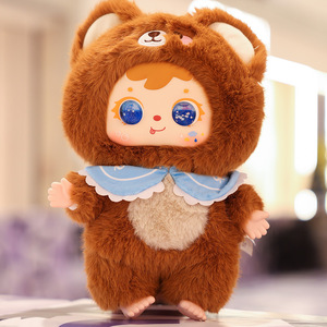 Sanxiaomao Plush Toys 400% Sweetness Level Collectible Dolls Blind Box <b>Gift</b> Ornament Unisex Age 14 Up - Product Image 4