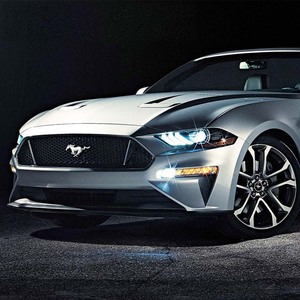 ไฟหน้า LED สำหรับรถยนต์ ไฟหน้า OEM ของแท้ รุ่นปี <span class=keywords><strong>2018</strong></span> 2019 สำหรับ Ford Mustang - Product Image 1