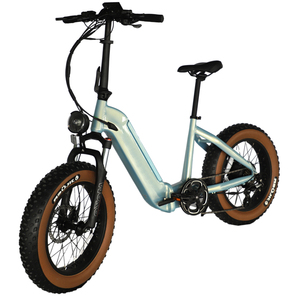 TXED Nouveau design Vélo électrique pliable à pneus larges de 20 pouces 250w/500w en alliage d'aluminium avec frein à disque Vélo électrique pliable Elektrische Fiets - Product Image 3