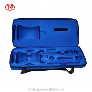 Taille personnalisée coque rigide EVA PU Oxford mousse fermeture éclair outil transport mallette de rangement de voyage avec insert en mousse - Product Image 4