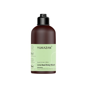 Malaysia Top Seller Yukazan Lime Basil Body Wash 230ml B2B Best Supplier Guarantee Premium Quality Citrus Fresh Rejuvenating - Product Image 6
