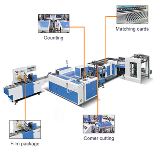 Emballage automatique de cartes de jeu de Poker de Casino, fabricant de cartes Flash d'apprentissage, Machine de jonction assortie, prix - Product Image 3