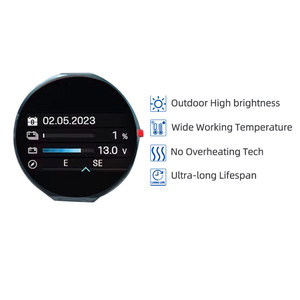 หน้าจอแสดงผลความสว่างสูงขนาด 7 นิ้ว ความละเอียด 1080x1080 800nits IPS LVDS แบบวงกลม - Product Image 2