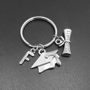 Porte-clés en métal pour cadeau de remise de diplôme de la promotion 2024 2025 2025 2026, diplôme de licence, certificat, breloque - Product Image 6