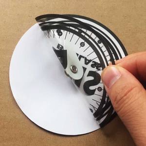 <span class=keywords><strong>Autocollant</strong></span> <span class=keywords><strong>de</strong></span> <span class=keywords><strong>disque</strong></span> <span class=keywords><strong>de</strong></span> <span class=keywords><strong>stationnement</strong></span> créatif promotionnel personnalisé en plastique/PVC transparent, norme européenne, avec horloge intégrée - Product Image 2