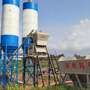 KEXIN Centrale à béton électrique HZS75 prête à l'emploi Capacité personnalisée Composants de base de moteur de ligne à faible coût Haute efficacité 1 - Product Image 1