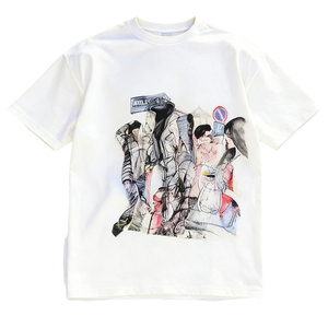 T-shirt da <span class=keywords><strong>uomo</strong></span> con stampa di paesaggi urbani alla moda, magliette eleganti da strada per <span class=keywords><strong>uomo</strong></span>, per serate in discoteca e moda urbana. - Product Image 2