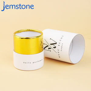 Boîte d'emballage de cylindre de tube de papier d'impression personnalisée en gros pour le cadeau cosmétique - Product Image 1
