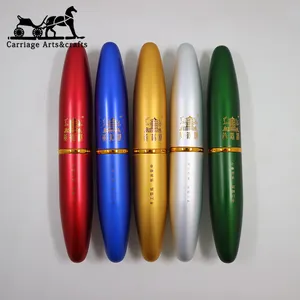 Metal Tube Aluminum Cigar Tube Cigarettes Packaging Tube Child Resistant Top Both Ends Pointed