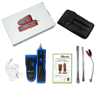 Testeur de câbles multifonction Wire Tracker UTP/STP RJ11 RJ45 Détecteur de réseau téléphonique Localisateur de ligne Rouge/Jaune/Bleu