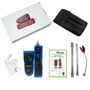 Testeur de câbles multifonction Wire Tracker UTP/STP RJ11 <span class=keywords><strong>RJ45</strong></span> Détecteur de réseau téléphonique Localisateur de ligne Rouge/Jaune/Bleu - Product Image 5