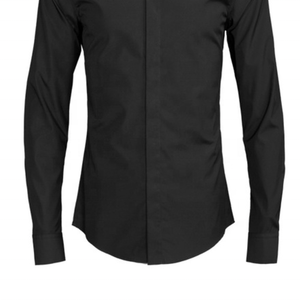 Nouvelle mode : Chemises décontractées pour hommes, coupe ample, 100 % coton, avec impression sérigraphiée, motif uni, tissu tricoté respirant - Product Image 6