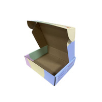 Boîtes d'expédition en carton ondulé avec logo personnalisé Grande boîte postale en carton pour vêtements de bébé, chaussures, emballage de vente au détail