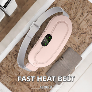 Almohadilla de calefacción menstrual inalámbrica portátil, pantalla Digital, masaje de calentamiento rápido para el período de las mujeres, cinturón envolvente para la cintura, alivio del dolor corporal - Product Image 3