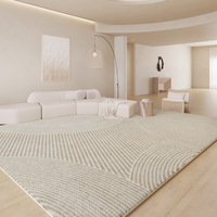 Tapis de style moderne, tapis de style crème populaire, salon, luxe, nouveau style vintage, chambre à coucher française, tapis de luxe pour chevet