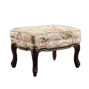 Set di Sedie Singole in Legno Massello Stile Country Americano Retrò, Divano Intagliato in Stile Francese per Soggiorno <span class=keywords><strong>e</strong></span> Balcone di Villa - Product Image 5