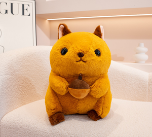 Peluche de <span class=keywords><strong>Ardilla</strong></span> Personalizado, Muñeco de Peluche Suave, Lindo <span class=keywords><strong>Ardilla</strong></span> Gordo con Almohada de Nuez, Juguete para Niños, Regalo y Decoración del Hogar - Product Image 2