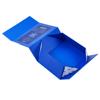 Fabricant d'impression CMYK personnalisée, laminage mat magnétique pliable pour boîtes cadeaux, emballage en carton pour cadeaux
