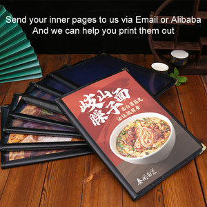 Portamenu in PVC Trasparente A4 per <span class=keywords><strong>Ristoranti</strong></span>, 1/2/3/4/6/8 Pagine, Superfici di Visualizzazione Chiare, 8.5*11 Pollici - Product Image 2