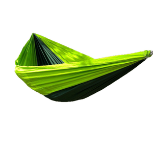 Hamac de loisirs simple ou double, très vendu, équipement de camping extérieur, tissu parachute en nylon haute densité - Product Image 1