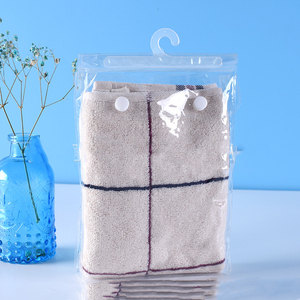 Clear PVC <b>Hanging</b> Bags Button Closure for Clothes Food <b>Storage</b>-Microwaveable Packing Organizers for Chewing Gum Canned Food - Product Image 5