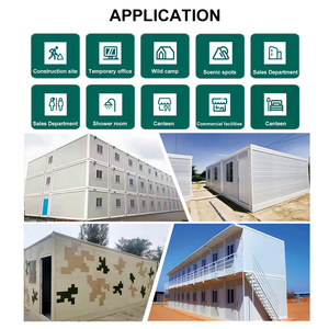 LYQUEEN <span class=keywords><strong>casas</strong></span> plegables 20 pies Oficina plegable contenedor casa plegable casa 40 pies casa móvil - Product Image 5