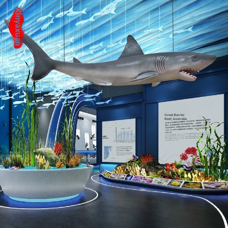 カスタムサメ壁ぶら下げソリューションで、どんな空間にも芸術的な